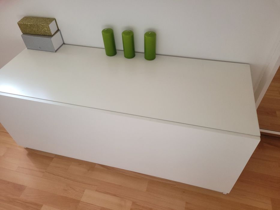 Arrumação branco lacado