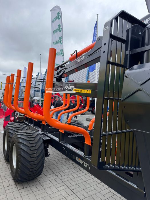 BMF Przyczepa Lesna Zrywkowa 12T2/750HP MiniJoystick Parker Mega Okazj