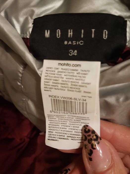 Kurtka dwustronna MOHITO damska rozm. 34-38 NOWA
