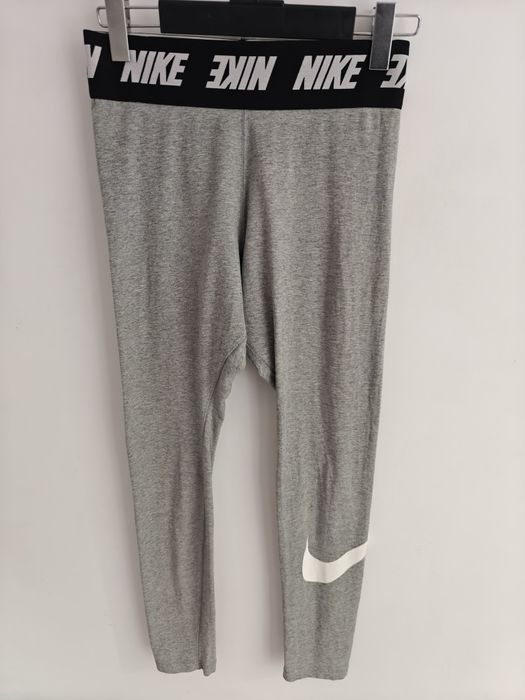 Nike legginsy sportowe damskie długie bawełniane M