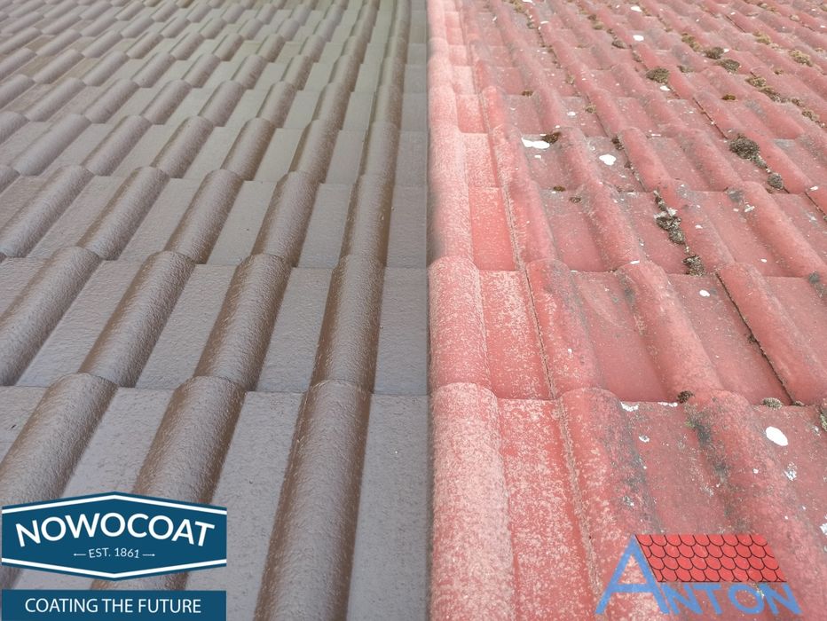 Farba do dachówki betonowej NOWOCOAT  za 650zł brutto