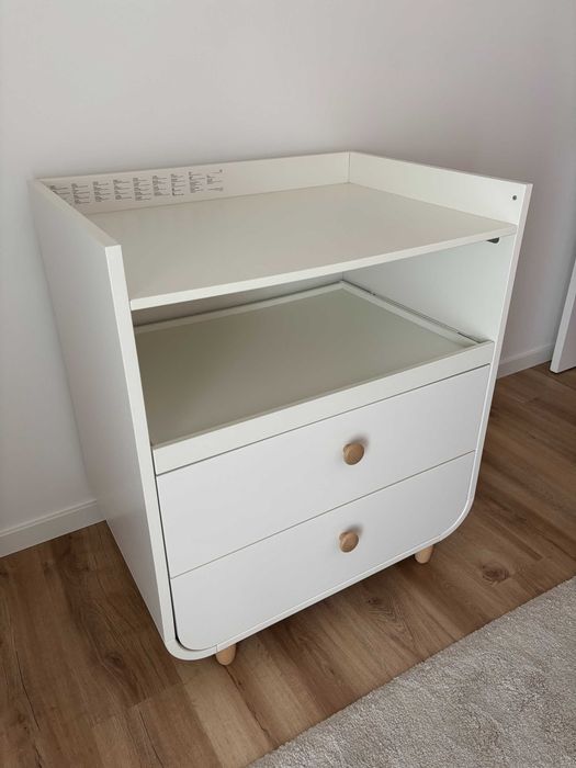 Trocador IKEA MYLLRA com gavetas – Branco