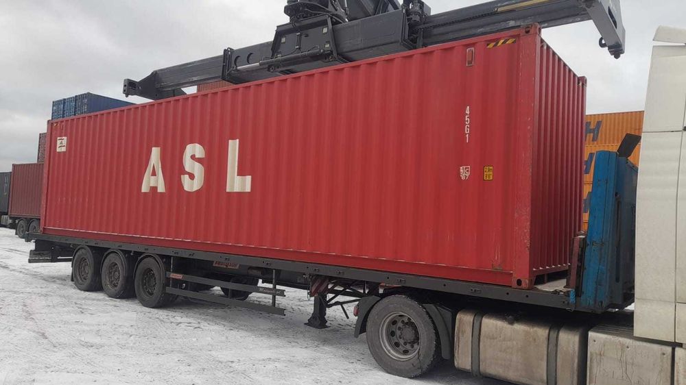 Kontener magazynowy 40HC (12 m) rok 2021/2022 - Transport Cała Polska