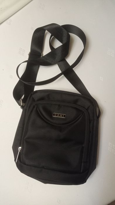 Torebka B5 czarna materiał