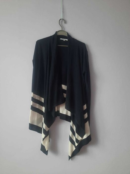 Kardigan, asymetryczny, rozmiar L