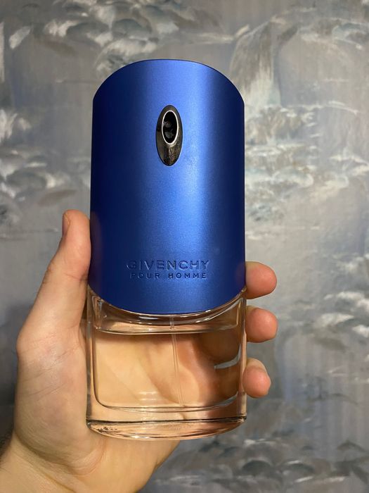 Givenchy blue label pour homme остаток из 100 мл на фото