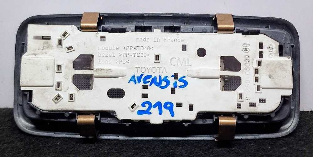 Plafonier Frente | TOYOTA | AURIS (_E18_) [10.2012 - 12.2018]