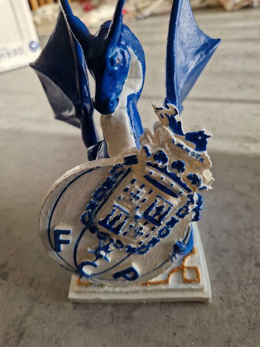 Dragao do futebol clube do Porto com símbolo