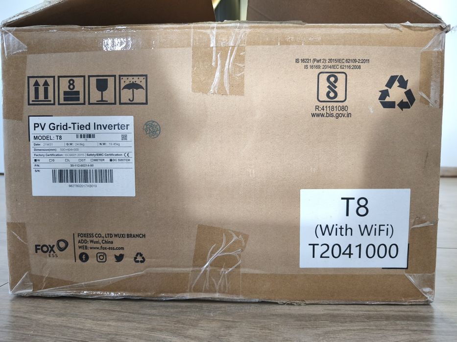 Inwerter falownik PV FOX Ess T8 dla paneli 10kW wifi monitoring GRATIS