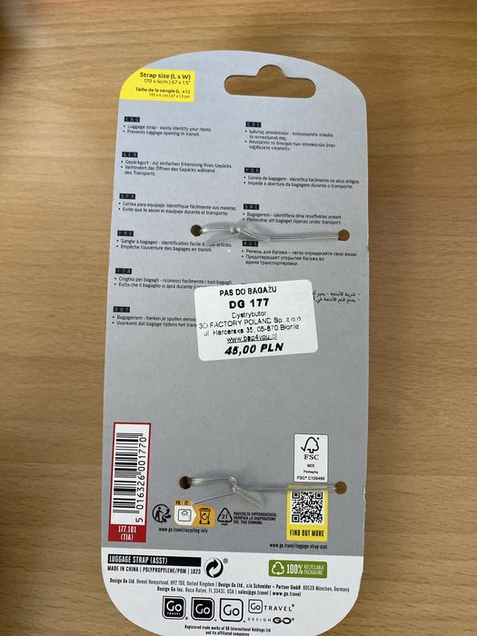 Pasy do Bagażu Luggage