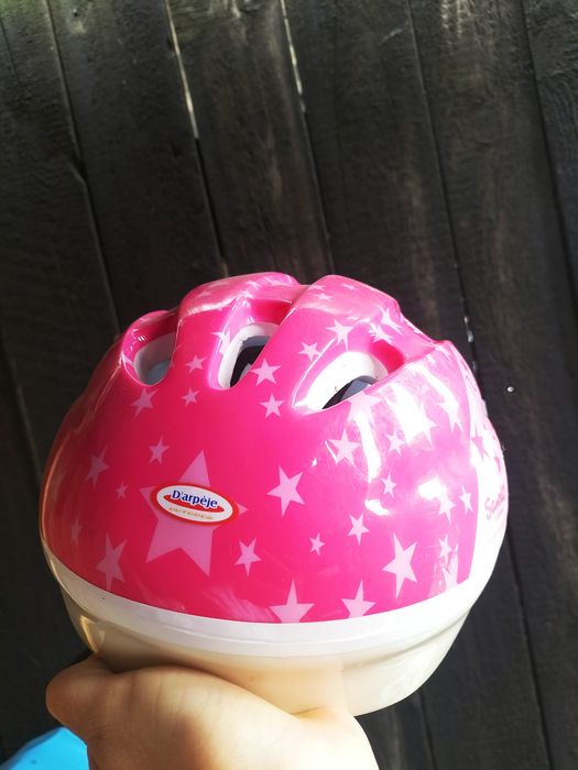 Kask rowerowy dziewczęcy 46-53
