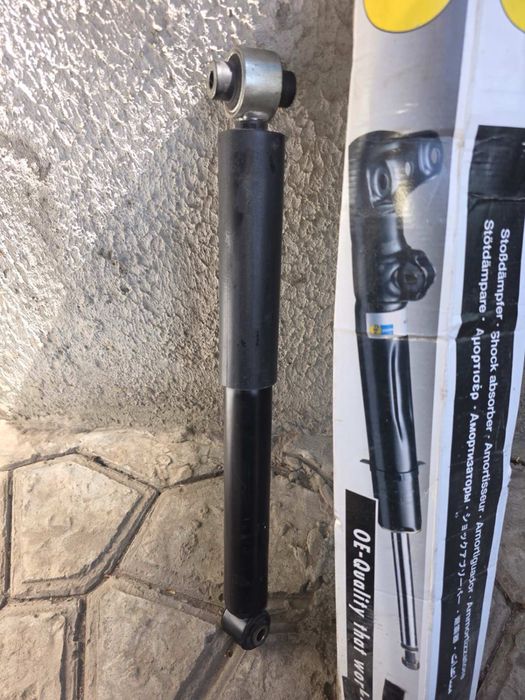 Пара задніх амортизаторів на Nissan Rog