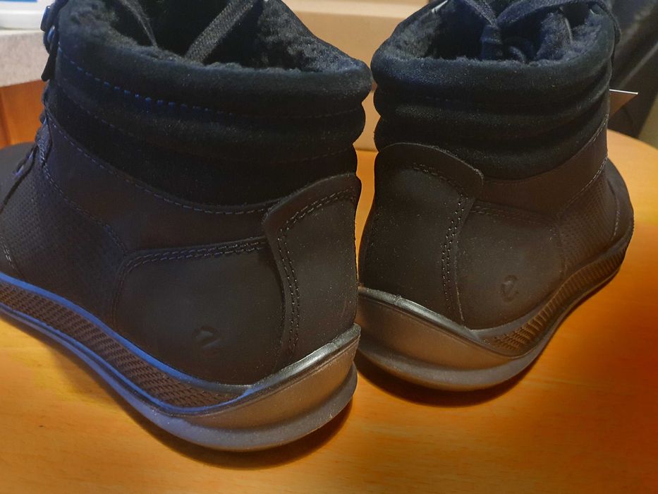 Buty zimowe ECCO Bypath Tred ocieplane skórzane 47 EU 30 CM