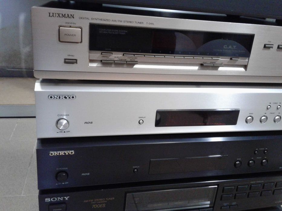 PIONEER ,LUXMAN ,Onkyo ,Nad, tunery radiowy stereo , zestaw