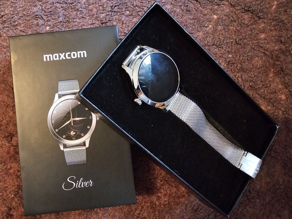 Nowy smartwatch maxcom fw42 silver