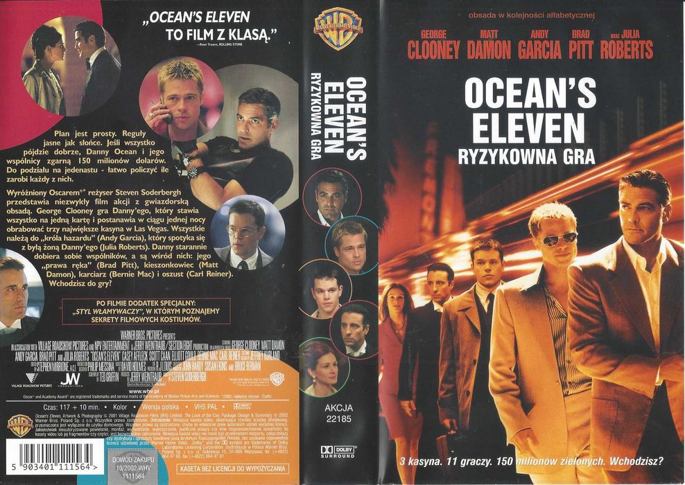 Oceans Eleven     /VHS/