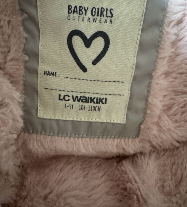 Пуховий waikiki 4-5 років 104-110см
