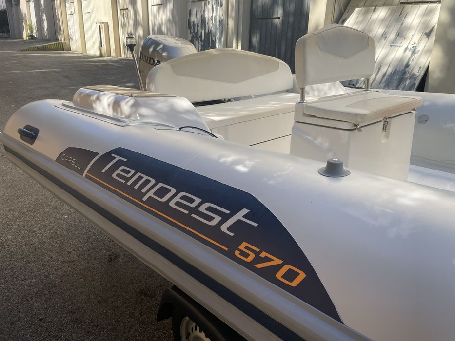 Semi rigido Capelli Tempest 570 + Honda BF 50 Pro(90 HP) excelente est