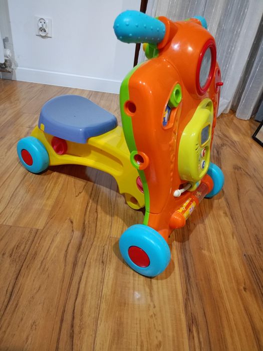 Smiki fisher price pchacz jeździk interaktywny
