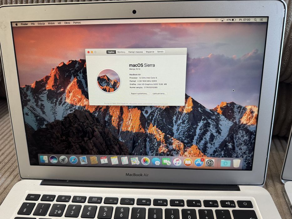Apple Macbook Air 13 A1466 i5 4GB 128SSD