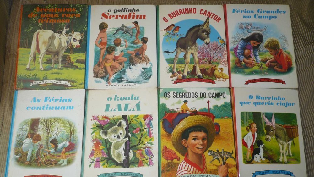 Colecção Livros da Anita - Verbo Infantil - Antigos