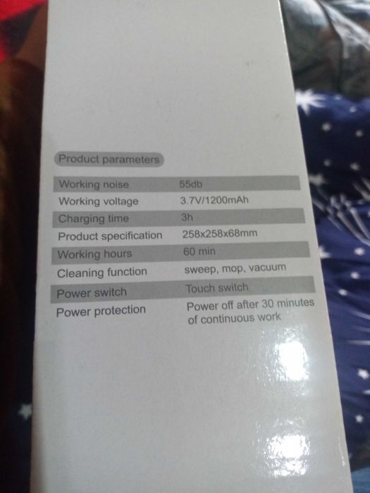 Aspirador clean Robot novo em caixa