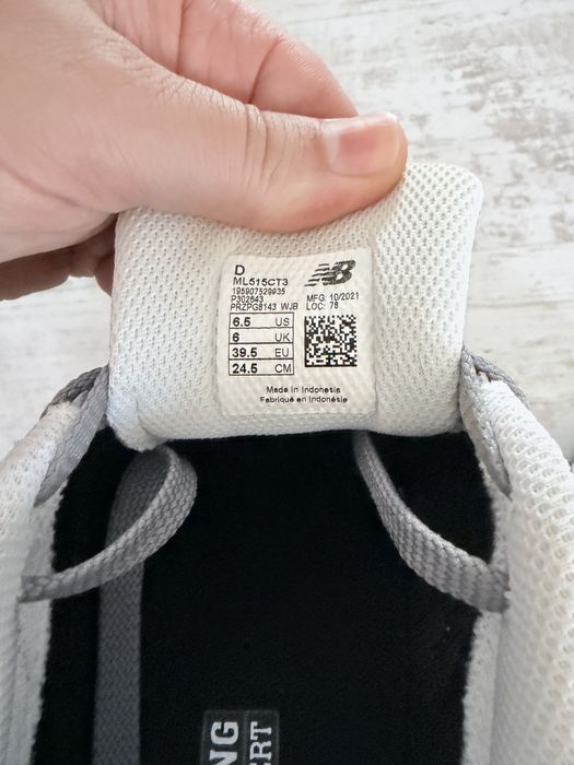Tenis New balace 515 usado duas vezes