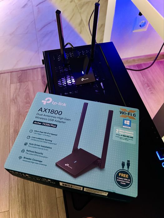 Game PC + WiFi 6 module + WebCam