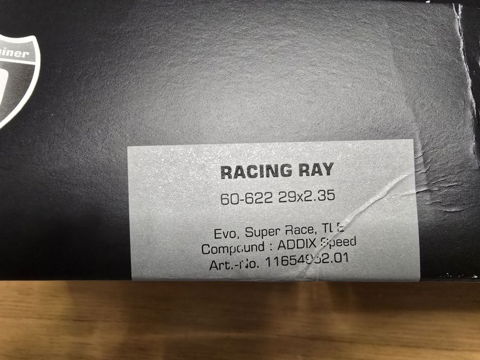 Dwie Nowe Opony Schwalbe Racing Ray i Ralph 29×235