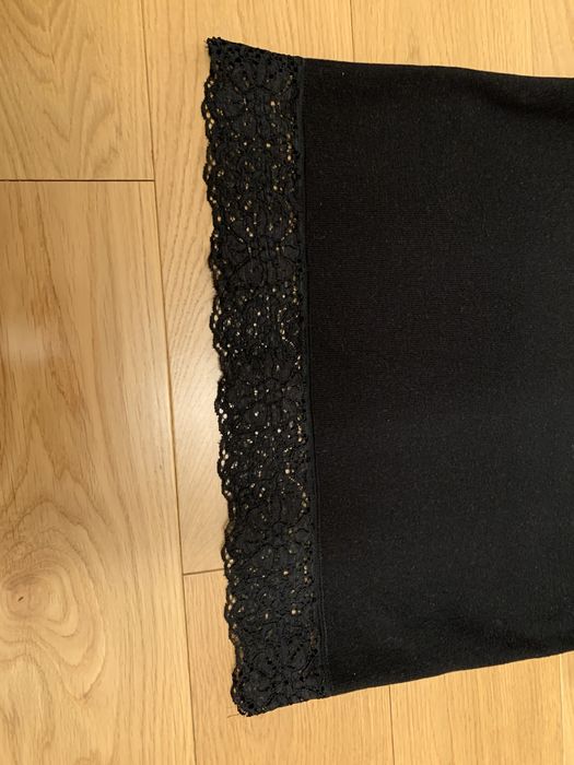 Sweter z koronką Zara Roz.S