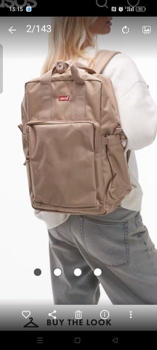 Рюкзак Levi's   29*44,5*14 см.