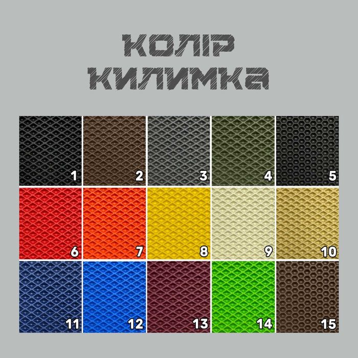 Fiat Doblo 2010-2022 ева килимки 3д з бортами коврики в авто eva ЕВА