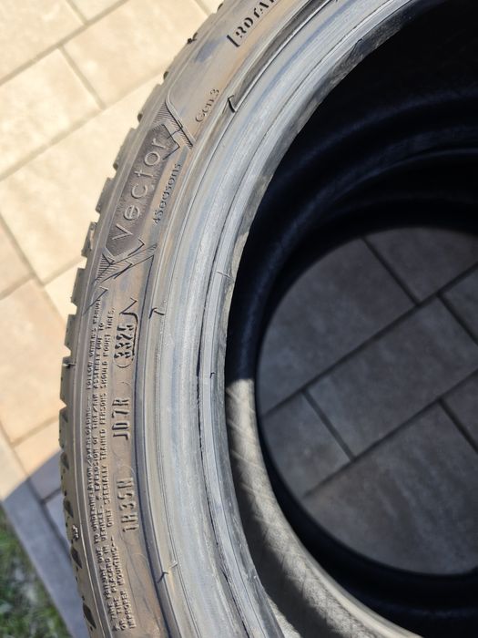 225/40R18 Goodyear Vector opony całoroczne. Idealne 2024. Wysyłka montaż.
