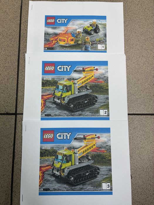 Lego city 60122 łazik wulkaniczny