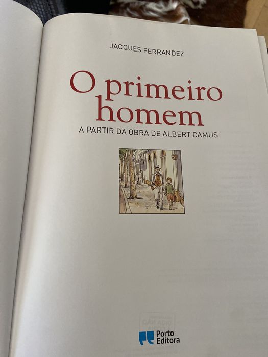 O primeiro homem. Albert Camus BD