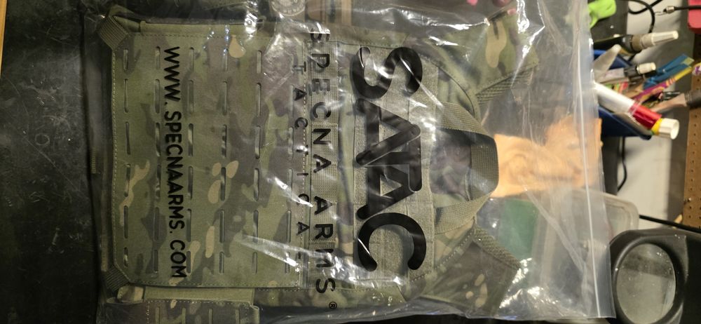 Plate Carrier Specna Arms Tactical Advanced Vest Mukticam Tropic NOVO