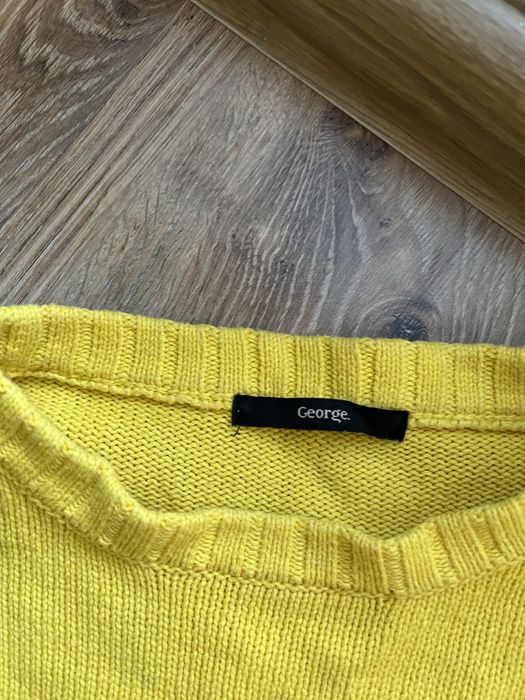 Sweter damski żółty rozmiar M