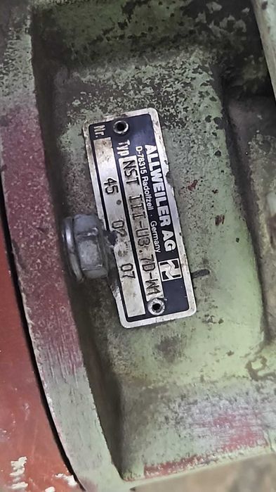 AllWEILER AG ZF Napęd Silnik Betonomieszarki NST III-U3. 7D-W1