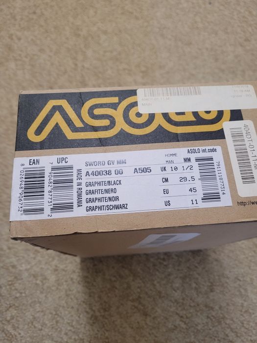 Кросівки ASOLO gore- tex