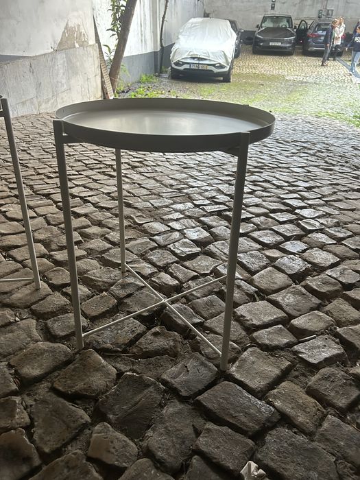 Mesinhas de apoio brancas ikea