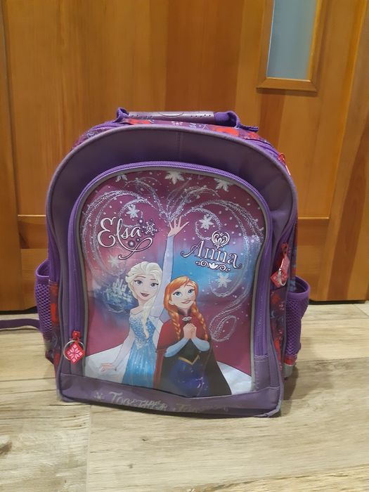 Plecak szkolny z Elzą i Anną