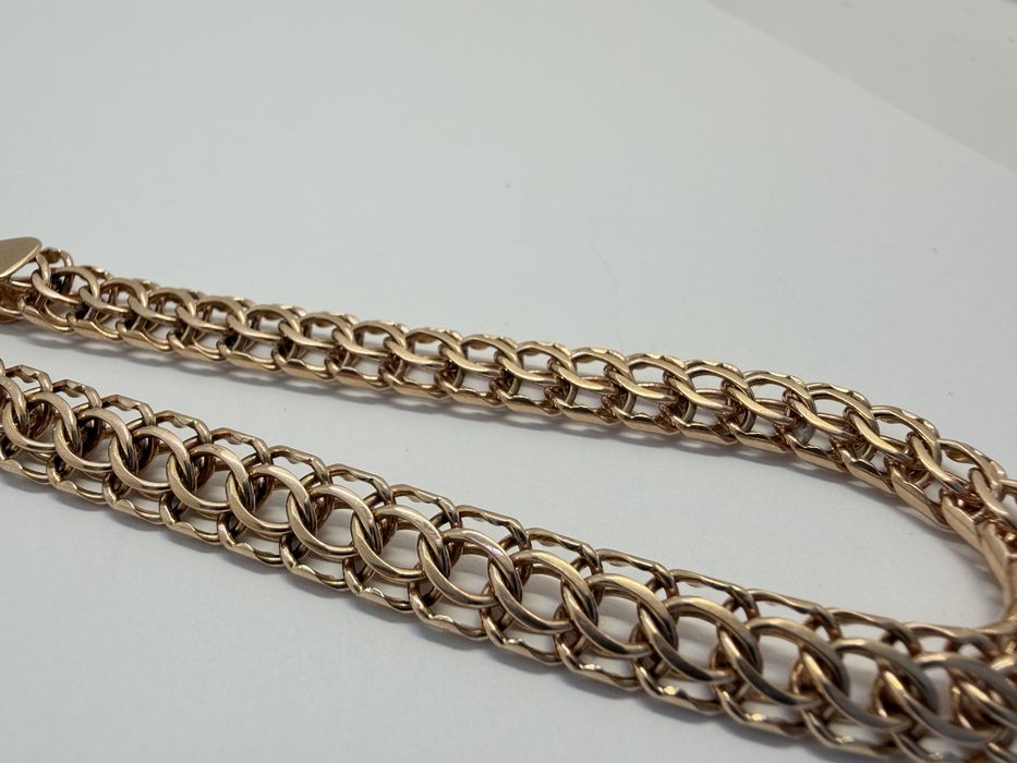 Золотой браслет питон