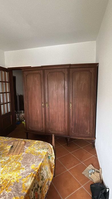 quarto casal em madeira maciça