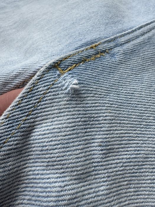 Джинсова спідниця міді