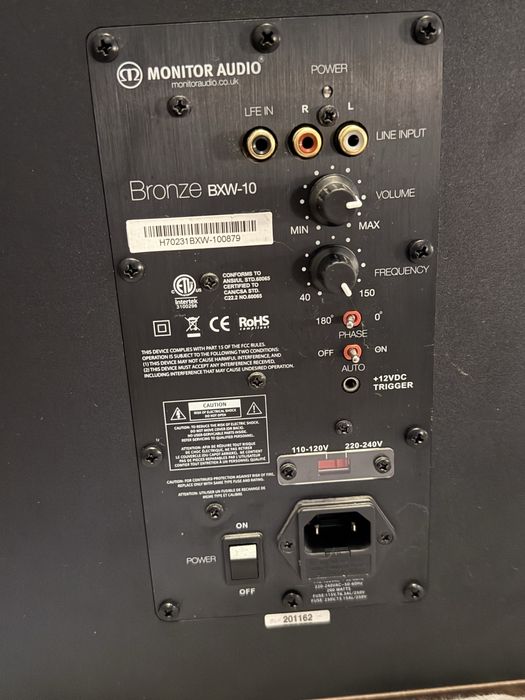 Monitor audio zestaw