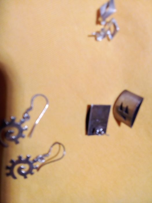 Серебряные сережки