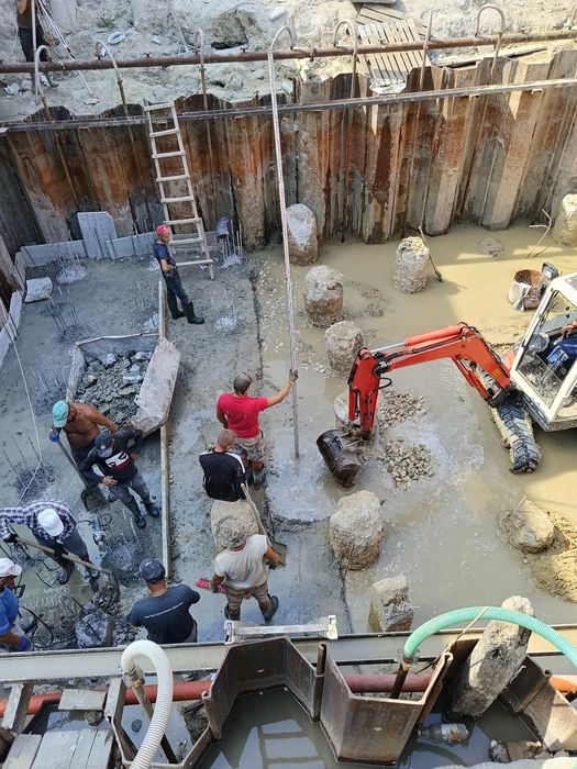 ВІБРОЗАНУРЕННЯ Шпунта, Вибропогружение шпунта Шпунт