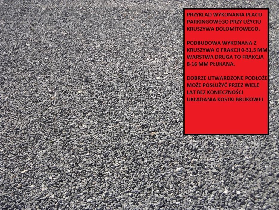 Kruszywo- Kruszywa -Piach -Wapno