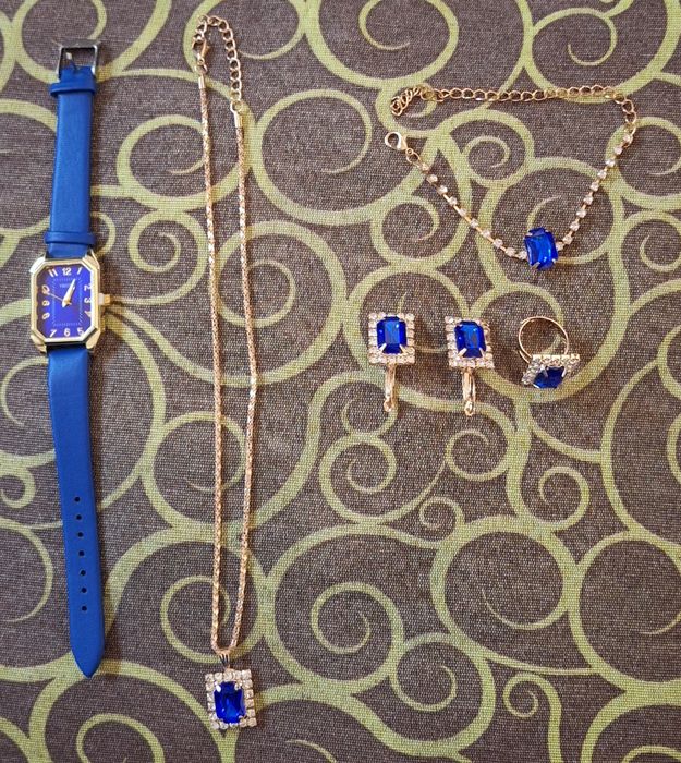 Set joias com relógio - Ybotti