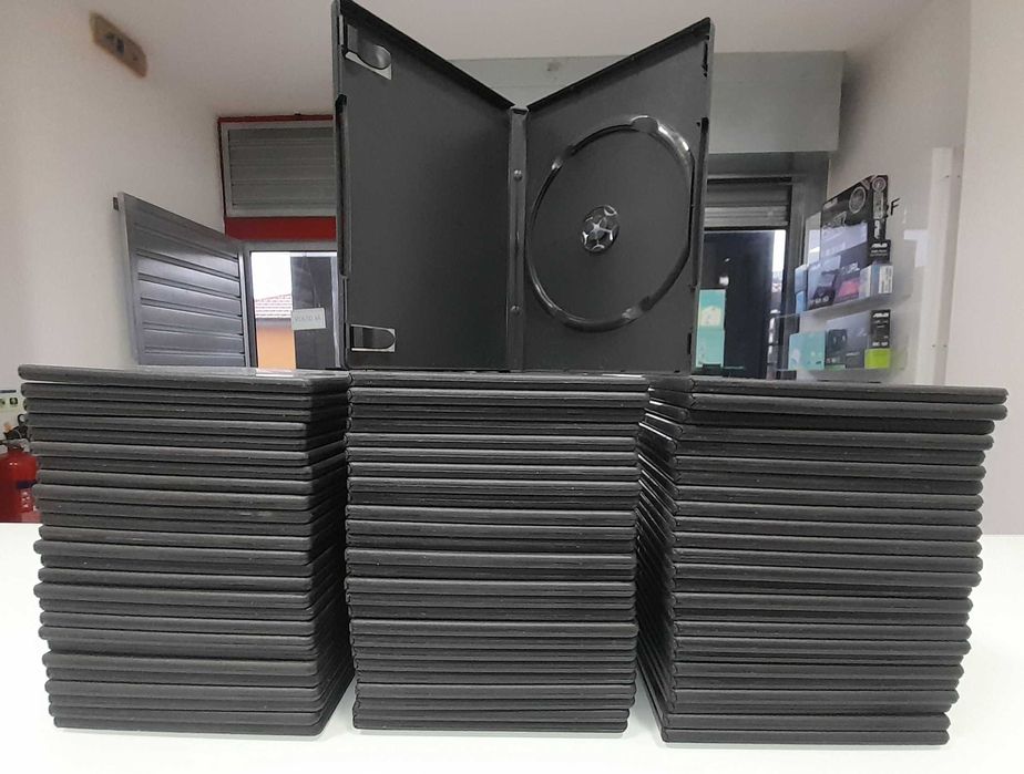 Caixas Slim CD DVD